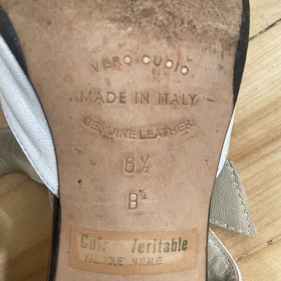 Vintage Roberto Capucci Italian Shoes Size 6.5 US - Picture 7 of 8